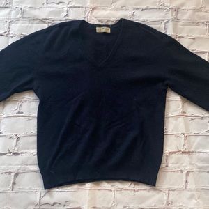 Braemar vintage  man sweater.Navy blue. Size 40.